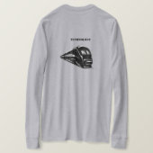 Style: Basic Long Sleeve T-Shirt Comfortable (Design achterkant)