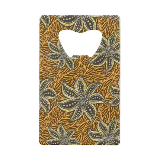 Style Batik Floral Abstrait africain (Devant)