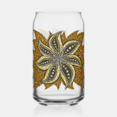 Style Batik Floral Abstrait africain (Recto)