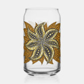 Style Batik Floral Abstrait africain (Verso)