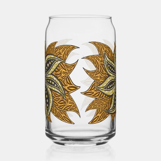 Style Batik Floral Abstrait africain (Droite)