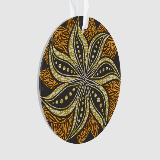 Style Batik Floral Abstrait africain (devant)