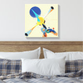 Style Bau-Haus toile d'art moderne (Insitu(Chambre))