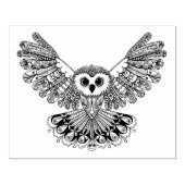 Style Black Owl Rubberstempel (Afrduk)
