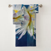 Style blanc Lotus paysage de fleurs, Zen (En situation)