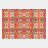 Style Boho Feuille Abstrait et lumineux (Devant 3)