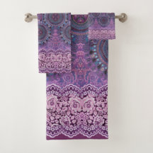 Style Boho pourpre