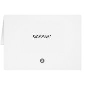 STYLE CANOÉ "FÉLICITATIONS" (Dos Horizontal)