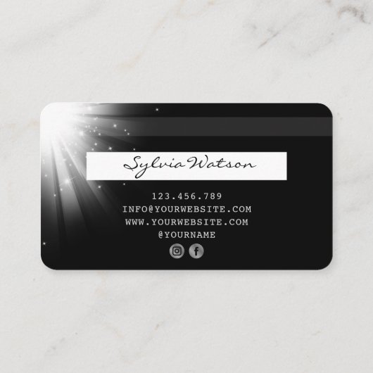 Style carte de crédit Silver (Dos)