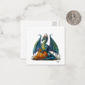 Style carte postale Dragon (Devant/Arrière en situation)