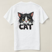 Style Cat T-shirt (Design achterkant)