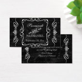 Style Chalkboard Rustic Swirl Couples Favoriser le (Bureau)