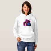 Style chat confortable avec Sweat - shirt à capuch (Devant entier)