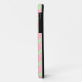 Style chevron rose clair iphone 5 coque (Dos/Gauche)