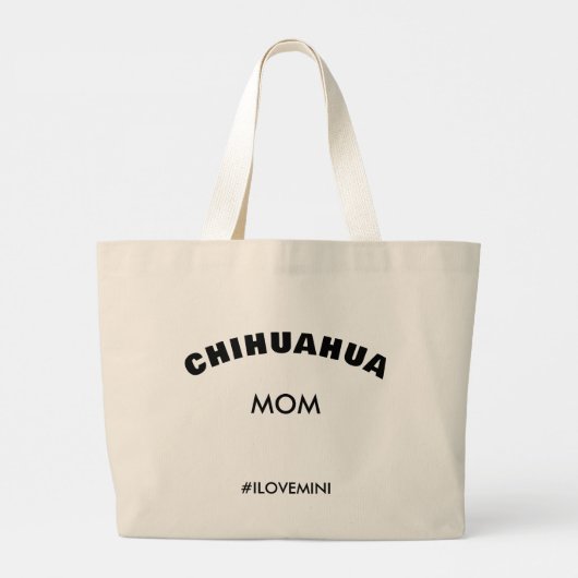 Style Chihuahua Chig Maman Sac Minimaliste Gras (Dos)