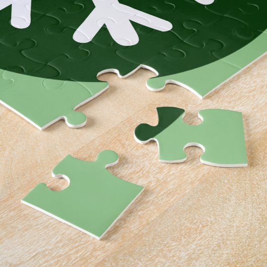 Style Circulaire Flocon de neige Puzzle couleur ne (Côté)