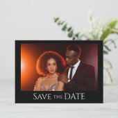 Style Classique Enregistrer La Carte Plat Date (Debout devant)