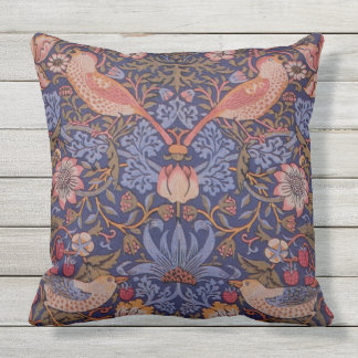 STYLE CLASSIQUE FLORALE ET OISEAUX JETTE Coussin