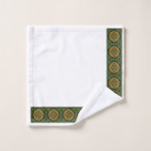 Style classique Scrollwork Ensemble de serviettes (Gant de toilette)