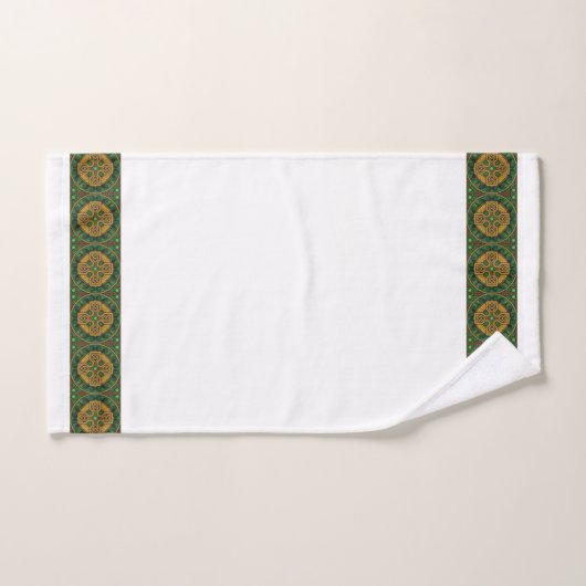 Style classique Scrollwork Ensemble de serviettes (Serviette à main)