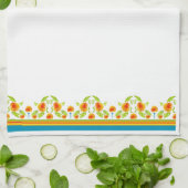 Style Country Marigolds Bordure Serviette de cuisi (Plié)