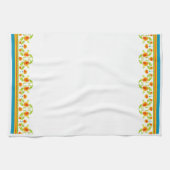 Style Country Marigolds Bordure Serviette de cuisi (Horizontal)