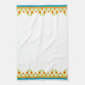 Style Country Marigolds Bordure Serviette de cuisi (Vertical)