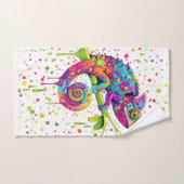 Style d'aquarelle des teintures Chameleon (Serviette à main)