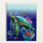 Style d'aquarelle sous-marine de tortue marine (Devant)