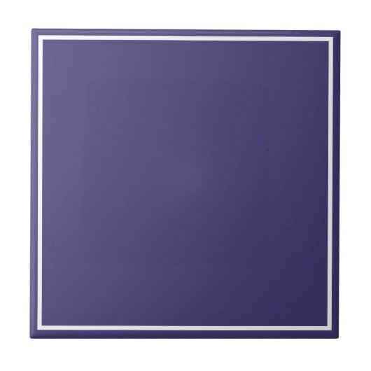 Style d'art aborigène uniforme violet Carreau de c (Devant)