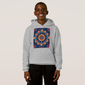 Style d'art numérique de fleur de mandala-23907 (Devant entier)