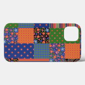 Style d'art populaire Faux Patchwork coque ipad-Ma (Verso (horizontal))