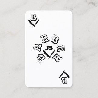 Style de barbier de cartes d'eau