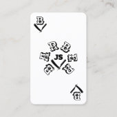 Style de barbier de cartes d'eau (Devant)