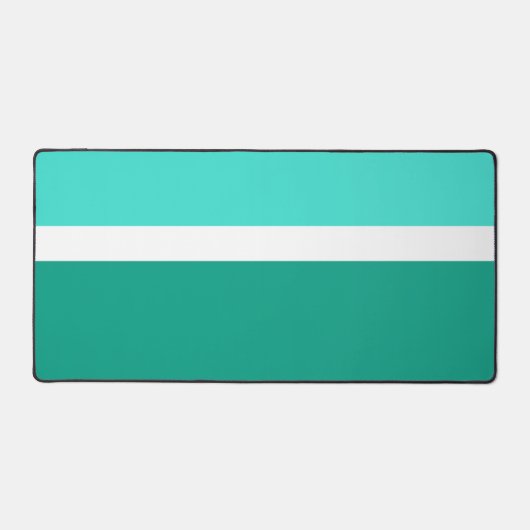 Style de bloc de couleur Turquoise blanc turquoise (Recto)