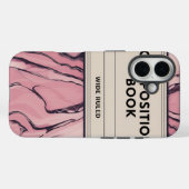 Style de Carnet de composition rétro Coque de tors (Verso (horizontal))