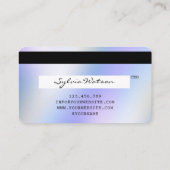 Style de carte de crédit moderne Holographe (Dos)
