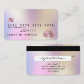 Style de carte de crédit moderne Holographe (Devant / Derrière)