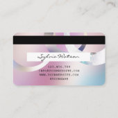 Style de carte de crédit moderne Holographe (Dos)