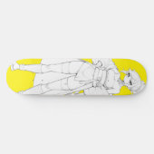 Style de combat Anime Girl Skateboard Deck (Horz)
