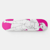 Style de combat Anime Girl Skateboard Deck (Horz)