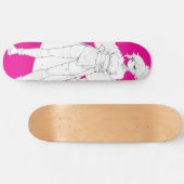 Style de combat Anime Girl Skateboard Deck (Horz)