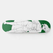 Style de combat Anime Girl Skateboard Deck (Horz)