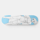 Style de combat Anime Girl Skateboard Deck (Horz)