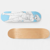 Style de combat Anime Girl Skateboard Deck (Horz)
