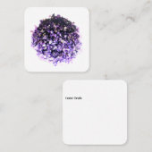 STYLE DE CONCEPTION CRYSTAL carte de visite (Devant / Derrière)