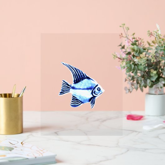 STYLE DE CONCEPTION DE POISSON DE SIGNE ACRYLIQUE (Mariage)