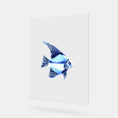 STYLE DE CONCEPTION DE POISSON DE SIGNE ACRYLIQUE (Angle)