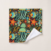 Style de dessin animé Aquatic Life (Gant de toilette)