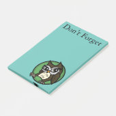 STYLE DE DESSIN CUL OWL POST-IT NOTEPAD (Incliné)